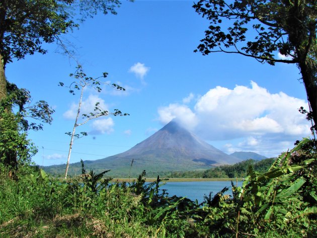 De Arenal Vulkaan.