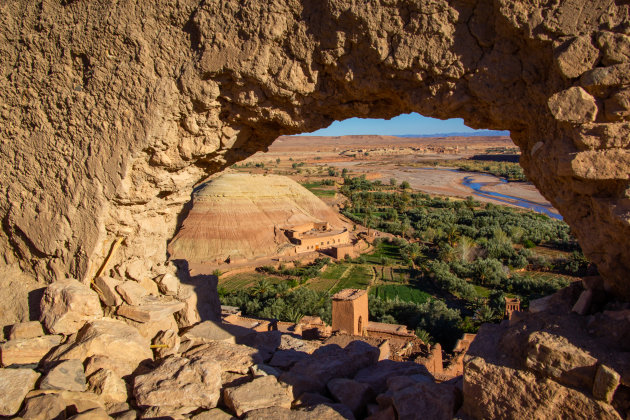 Doorkijkje vanaf de Ksar