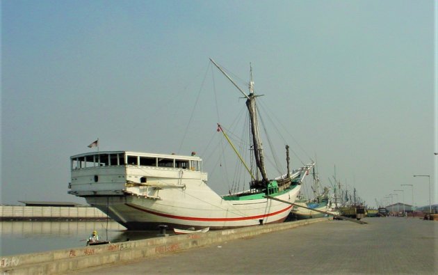 De oude haven Jakarta.