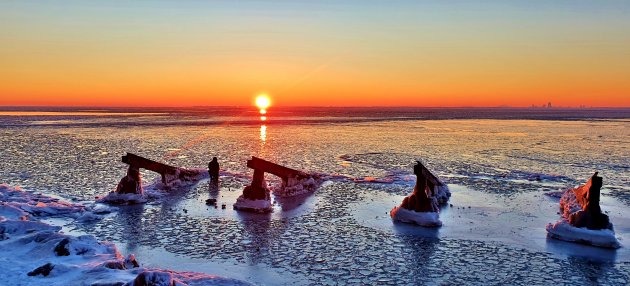 Winters Markermeer