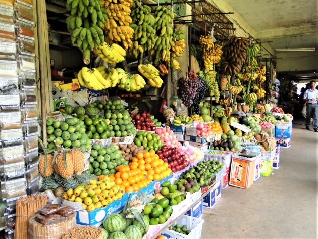 Op de markt in Kandy.