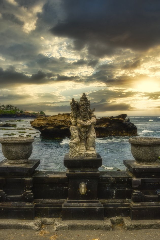 Bali tempels aan het water