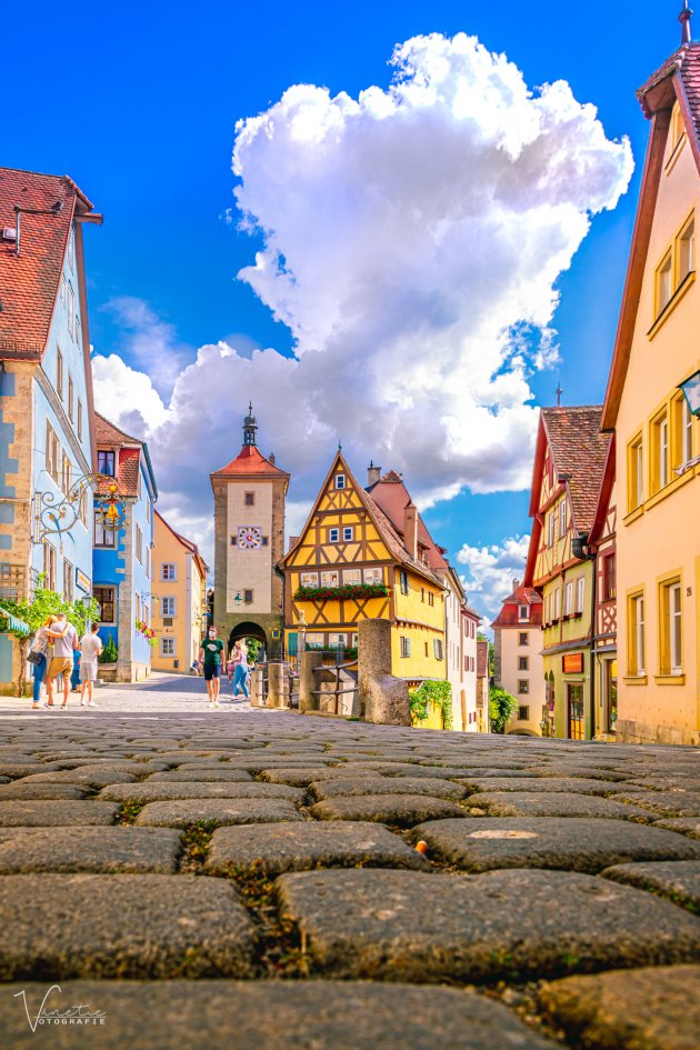 Het Plönlein in Rothenburg ob der Tauber