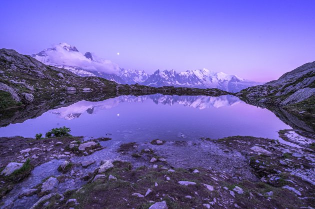 Reflecting Mont Blanc