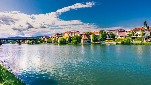 Skyline of Maribor