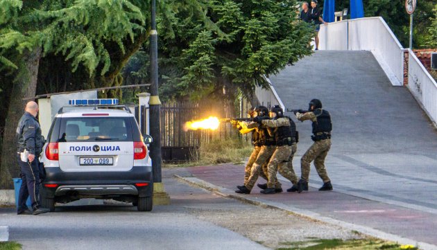 Militaire training Ohrid