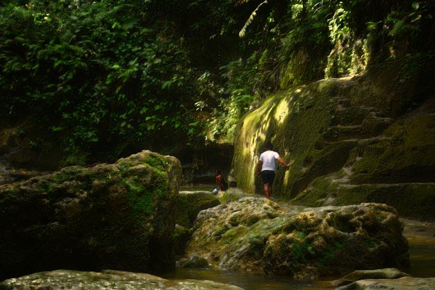 Mag Aso waterval en park