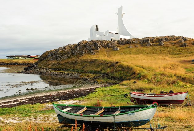 Lutherse kerk aan baai