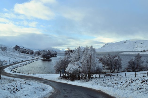 Winter in Schotland