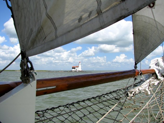 Botter en Paard op Markermeer