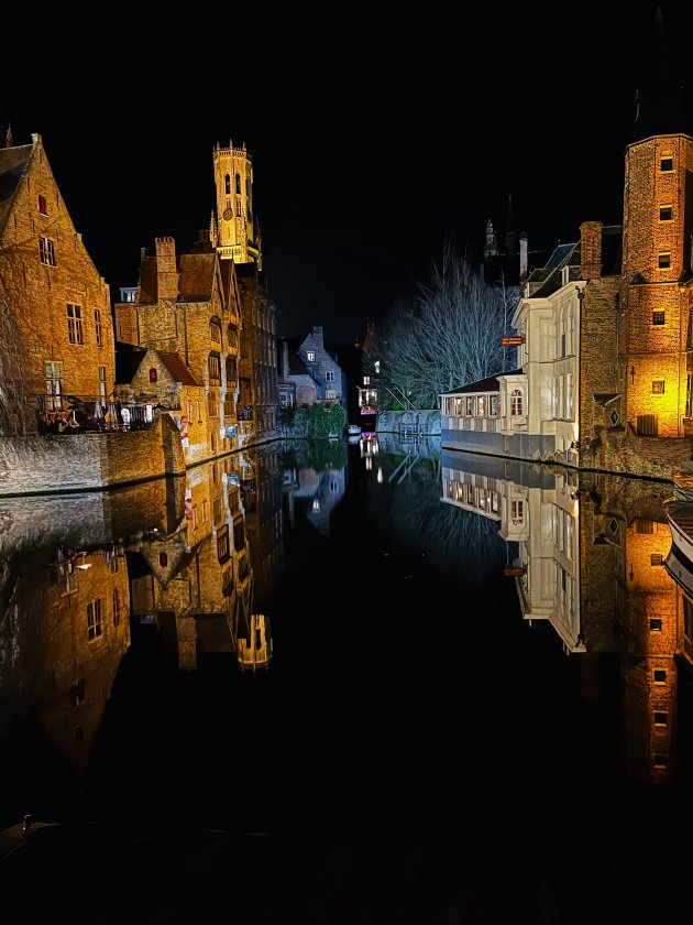 Brugge by night