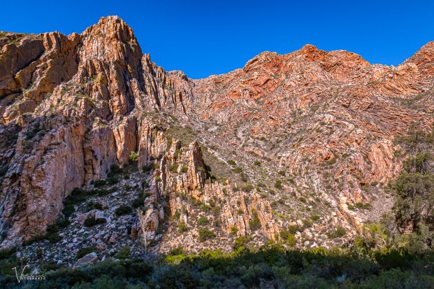 Texturen van Swartberg