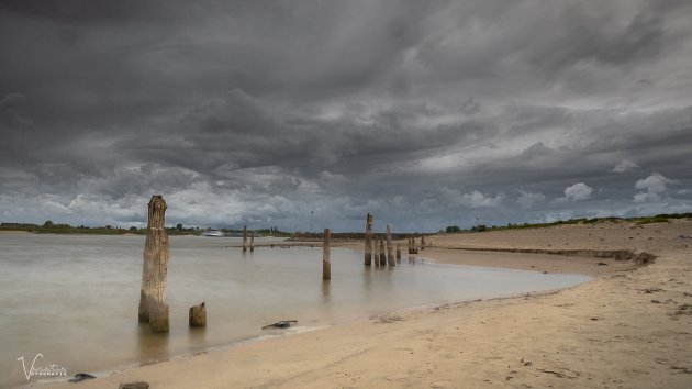 De waal en zijn stranden