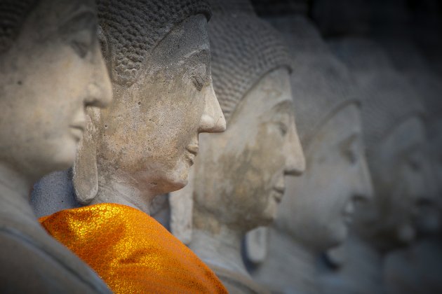 Boeddha's in Ayutthaya