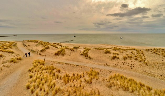 Uitzicht Steltloper Marker Wadden