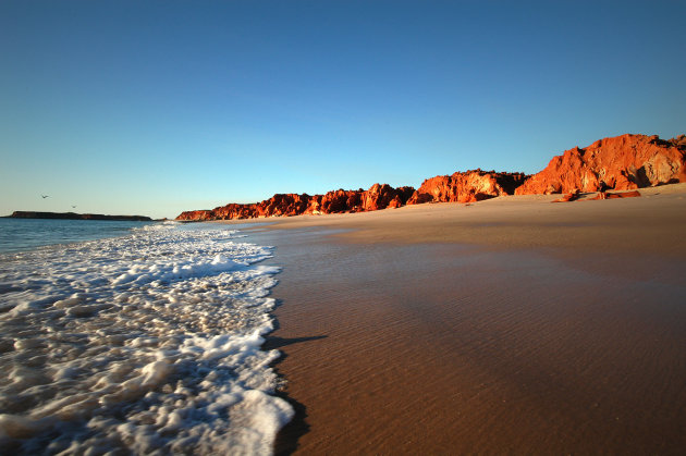 kust bij cape leveque