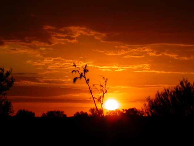 zonsondergang