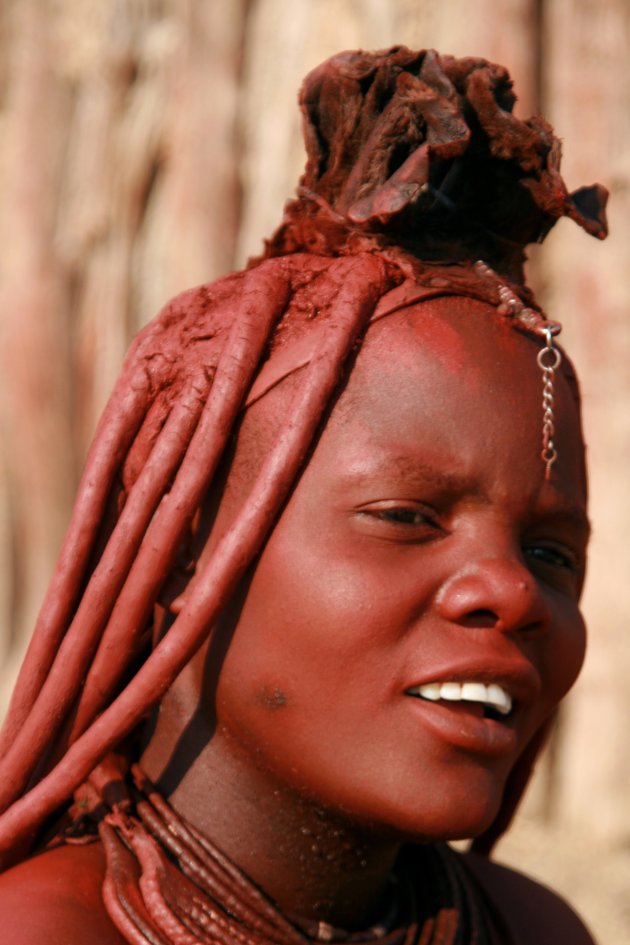 Himba vrouw