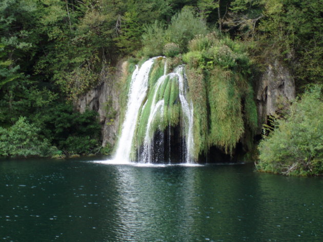 Waterval bij Plitvice meren