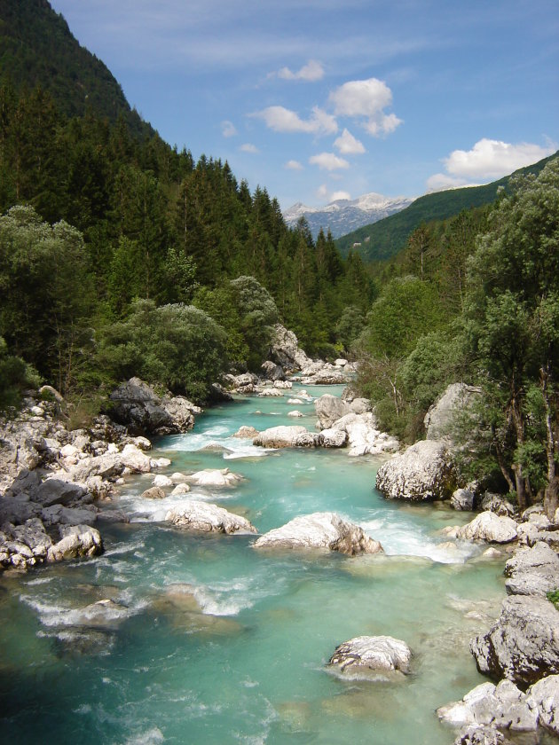 Soca rivier Triglav NP