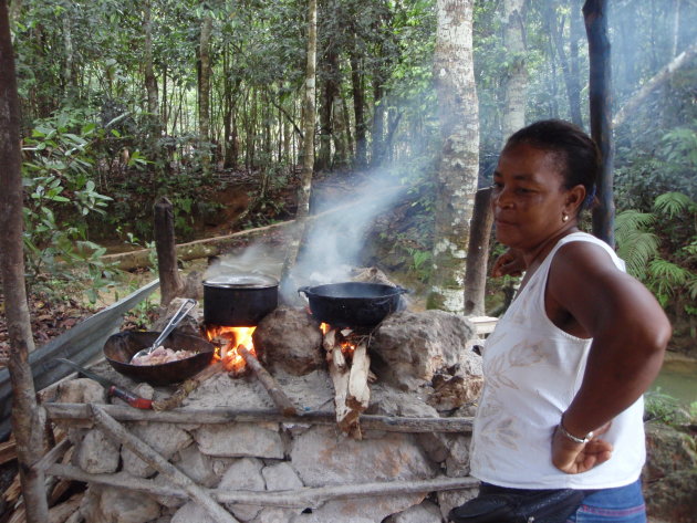 Koken in de natuur