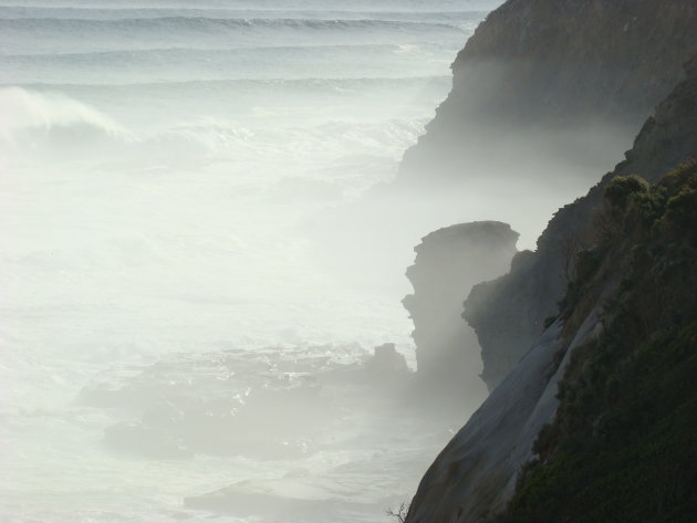 Great Ocean Road ...misty waters