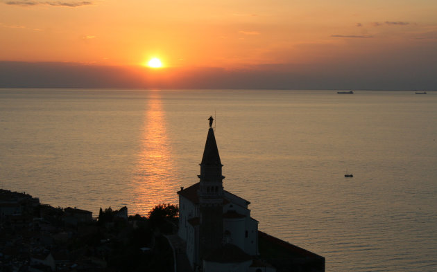 Zonsondergag in Piran