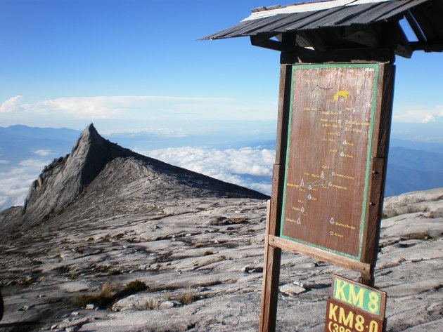 De terugtocht vanaf Mount Kinabalu