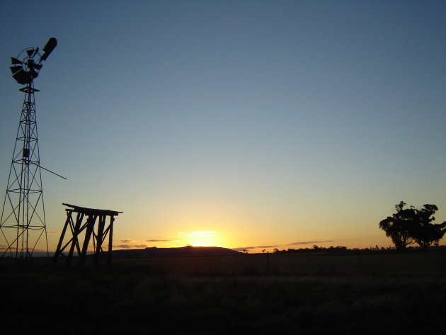 Zonsondegang Lake natimuk