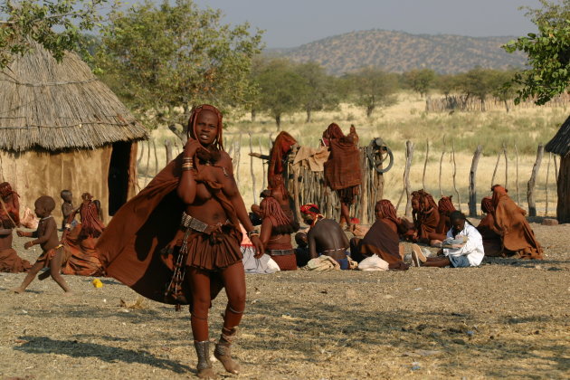 Himba dorp