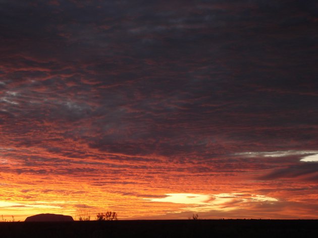 Sunrise over Uluru