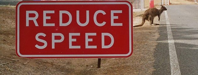 Reduce speed