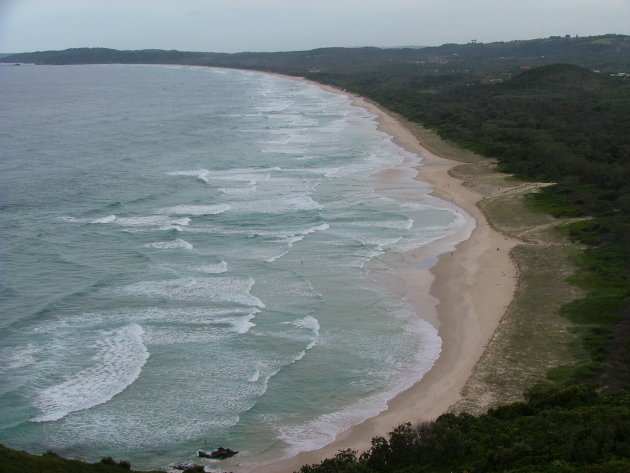 Eenzaam aan het strand Port Douglas