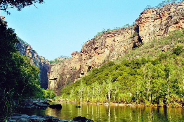 Droge Jimjim falls Kakadu