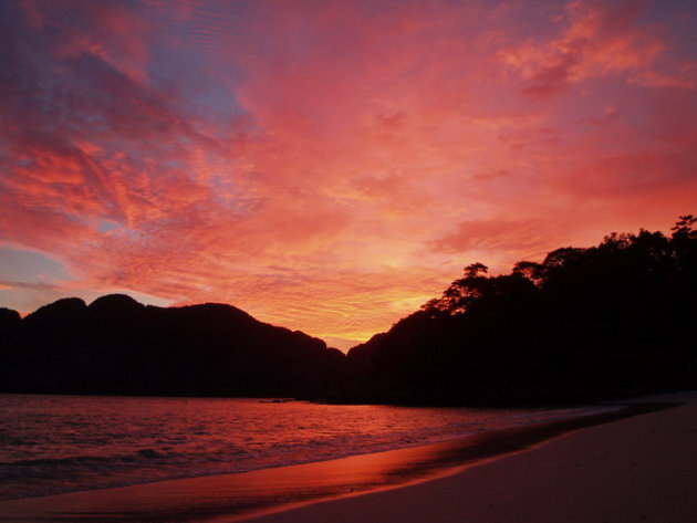 Koh Phi Phi zonsondergang