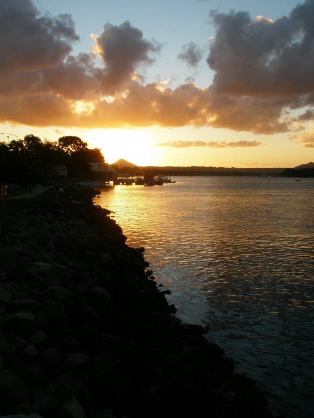 Zonsondergang, Noosa