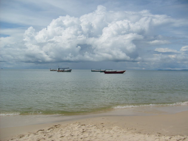 Heerlijk rustig strand.