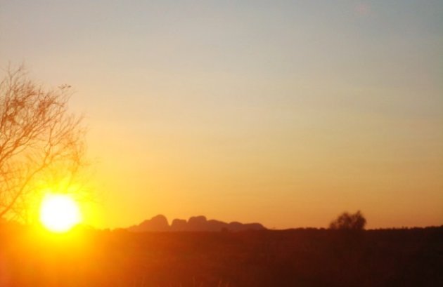 Zonsonergang Kata Tjuta