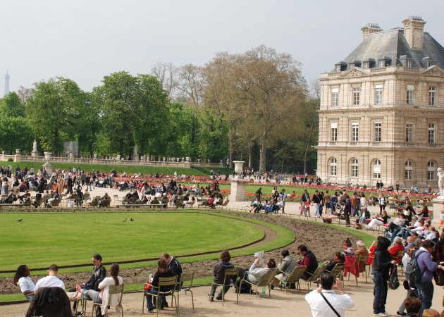 Relaxen in Jardin du Luxembourg