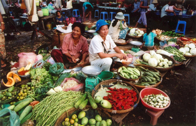 eten op de markt