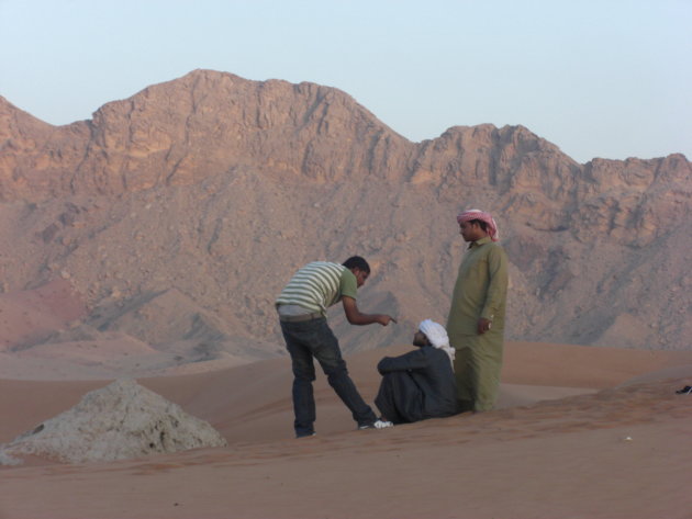 Overleg in de dessert