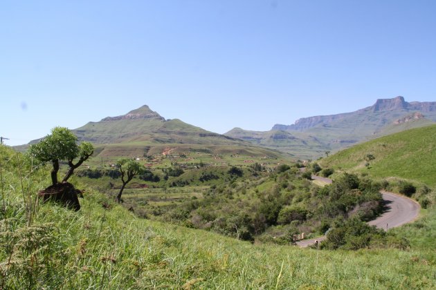 Drakensberg uitzicht