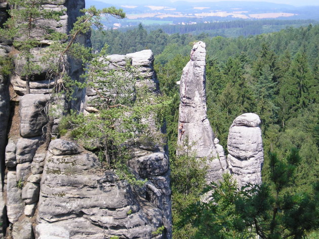 Rock climbing