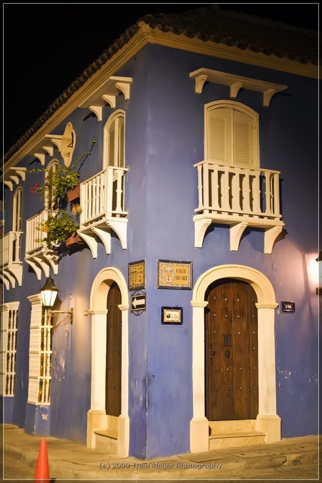 (open please) Cartagena, Colombia at night.