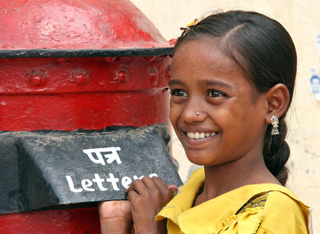 Meisje in Amritsar