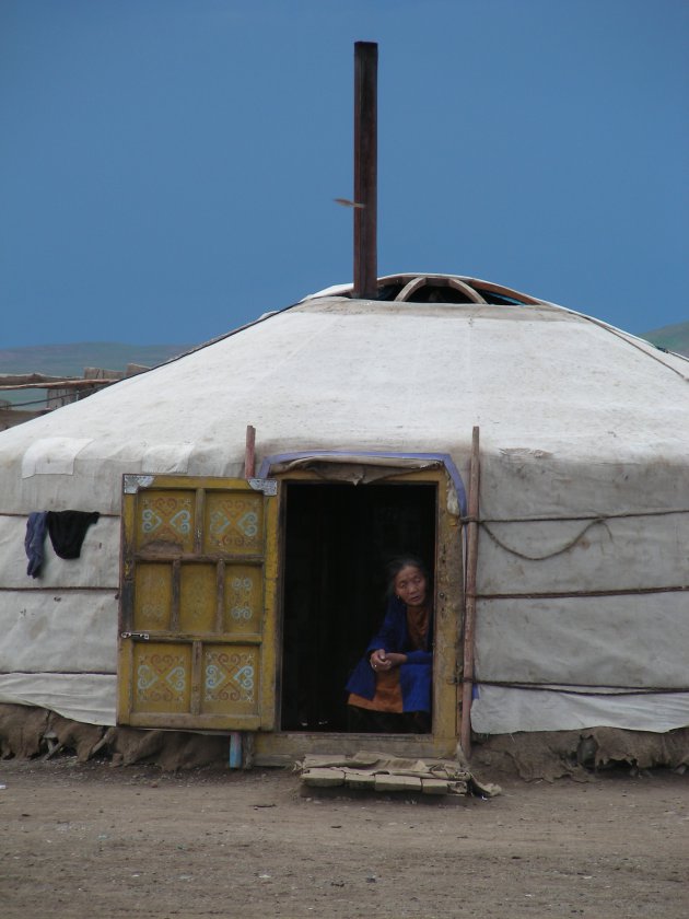 tankstop in Mongolië