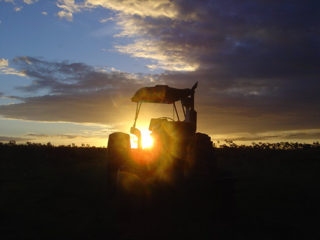 Tractor in Australie