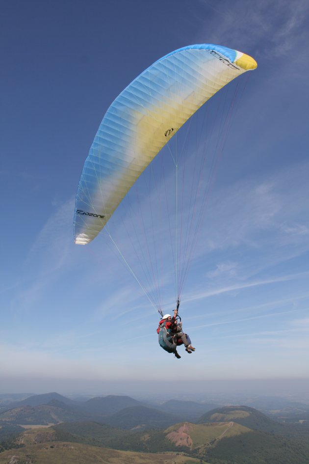 parapente Puy de Dôme