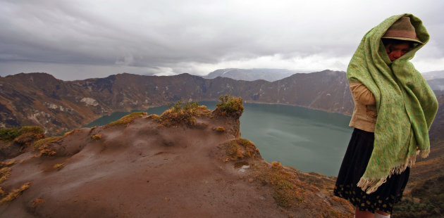 Quilotoa meer