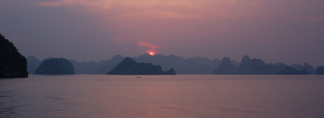 Halong Bay sunset